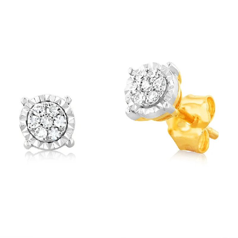 Personalized Jewelry At Special Discount Rates Luminesce Lab Grown 9ct Yellow Gold 4 Claw Stud Diamond Earrings Personalized Jewelry At Special Discount Rates Luminesce Lab Grown 9ct Yellow Gold 4 Claw Stud Diamond Earrings