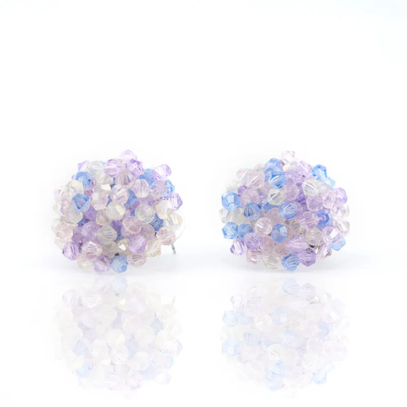 Grab Stylish Jewelry Before The Sale Ends Malia Glass Studs - Unicorn Pastel