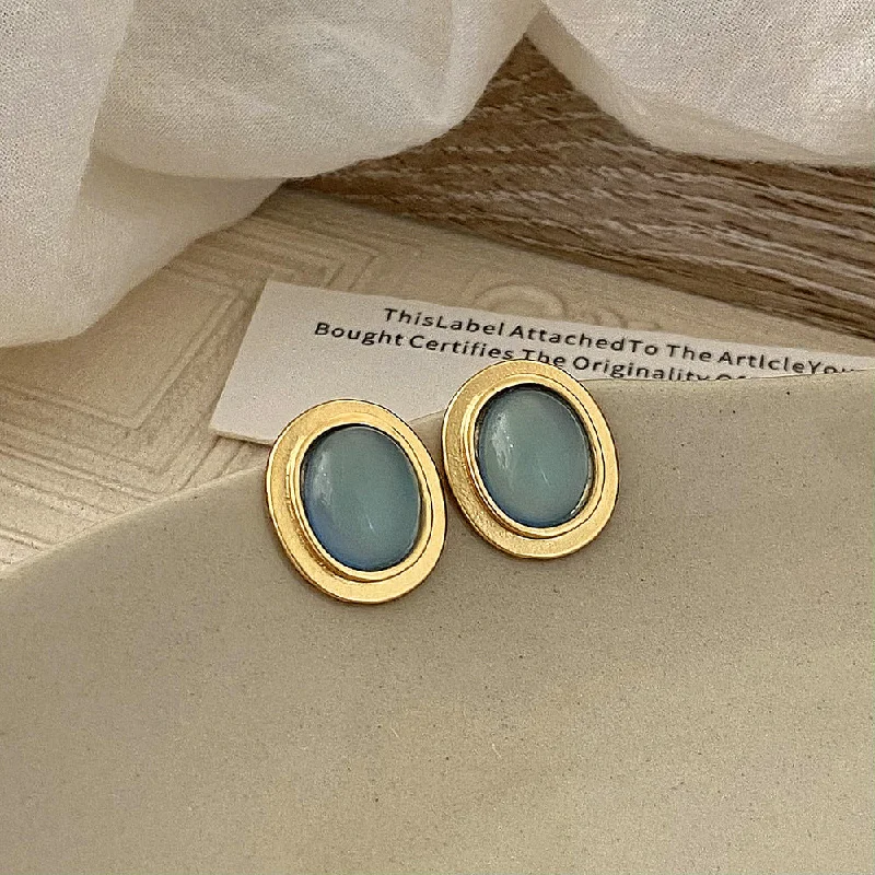 Premium Diamond Jewelry At Once-In-A-Lifetime Discounts Monet faux Vintage Pearl Blue Stud Earrings JLT12714 Premium Diamond Jewelry At Once-In-A-Lifetime Discounts Monet faux Vintage Pearl Blue Stud Earrings JLT12714