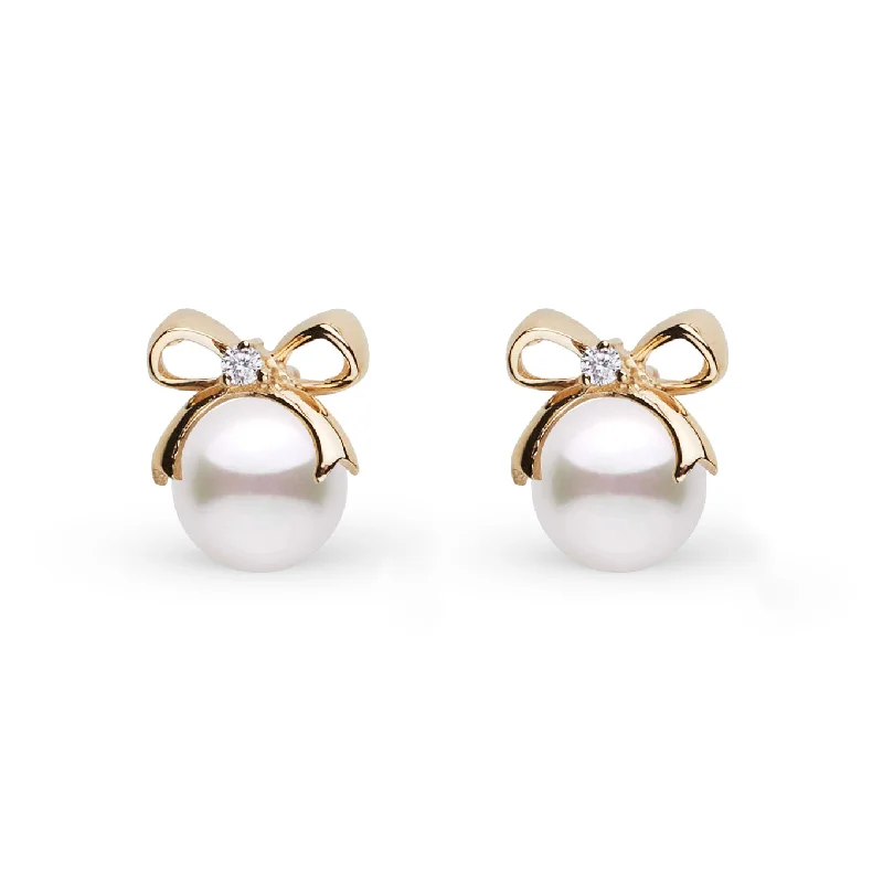 Discounted Luxury Jewelry – Shine Without The Splurge Perfect Gift Collection 7.0-7.5 mm Akoya Pearl and Diamond Earrings Discounted Luxury Jewelry – Shine Without The Splurge Perfect Gift Collection 7.0-7.5 mm Akoya Pearl and Diamond Earrings