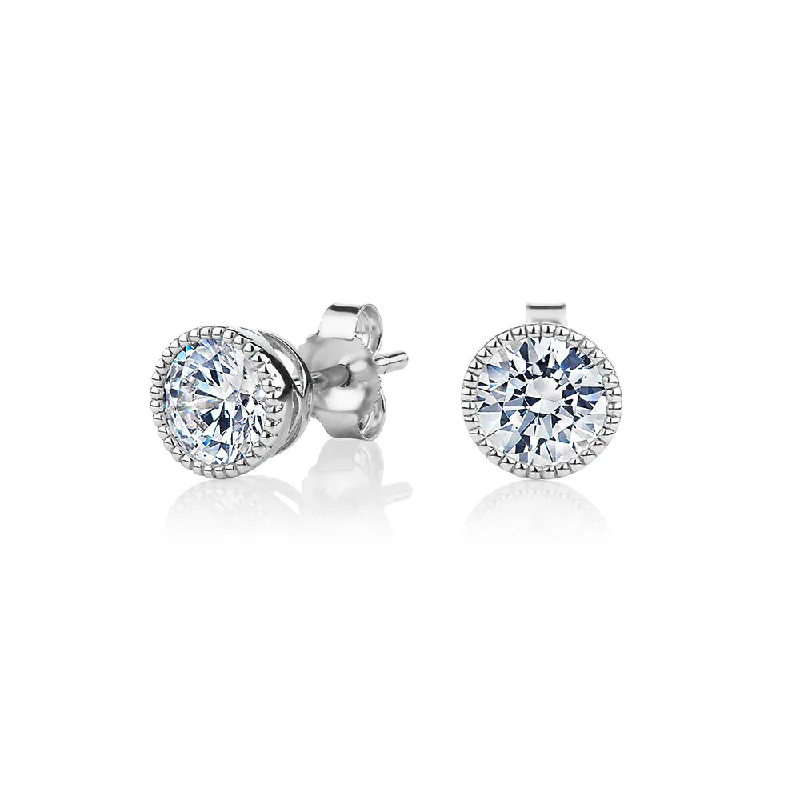Best Jewelry Deals – Shop Premium Pieces At Great Prices Round Brilliant stud earrings with 1.32 carats* of diamond simulants in 10 carat white gold Best Jewelry Deals – Shop Premium Pieces At Great Prices Round Brilliant stud earrings with 1.32 carats* of diamond simulants in 10 carat white gold