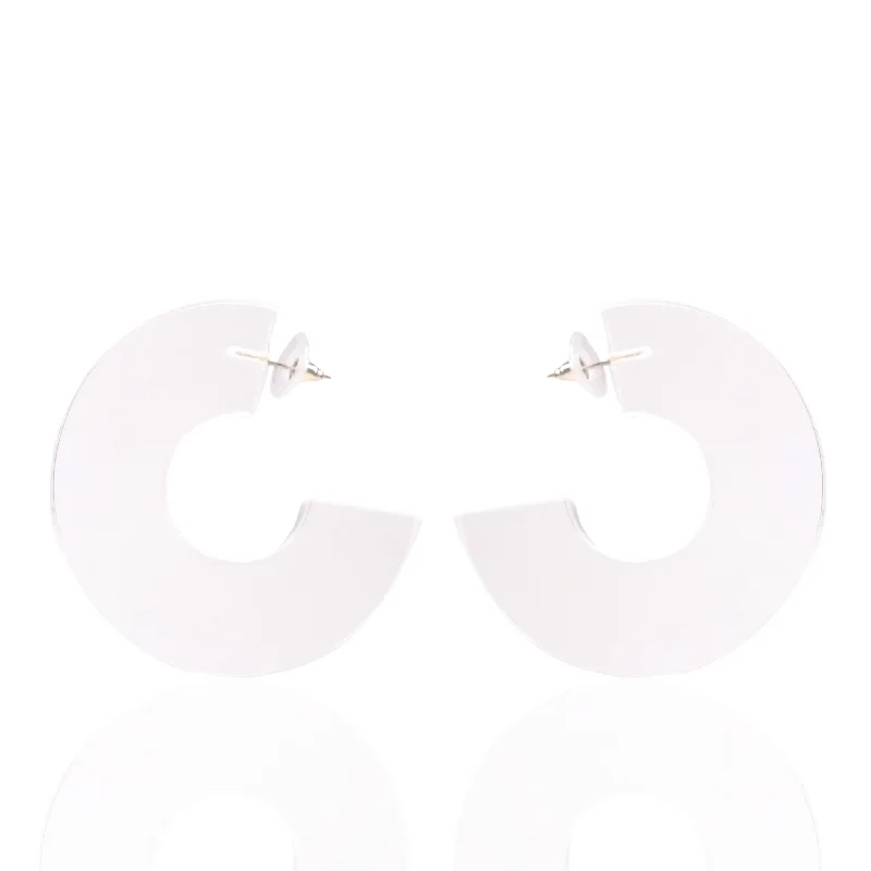 Don't Miss Out – Shop Elegant Jewelry For Less Sierra Hoops - Clear