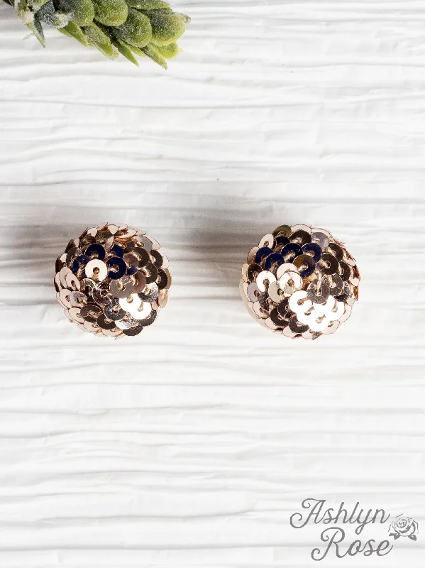 Jewelry Sale – Exclusive Styles At Lower Prices Sparkle in Your Eyes Sequins Stud Earrings, Rose Gold Jewelry Sale – Exclusive Styles At Lower Prices Sparkle in Your Eyes Sequins Stud Earrings, Rose Gold