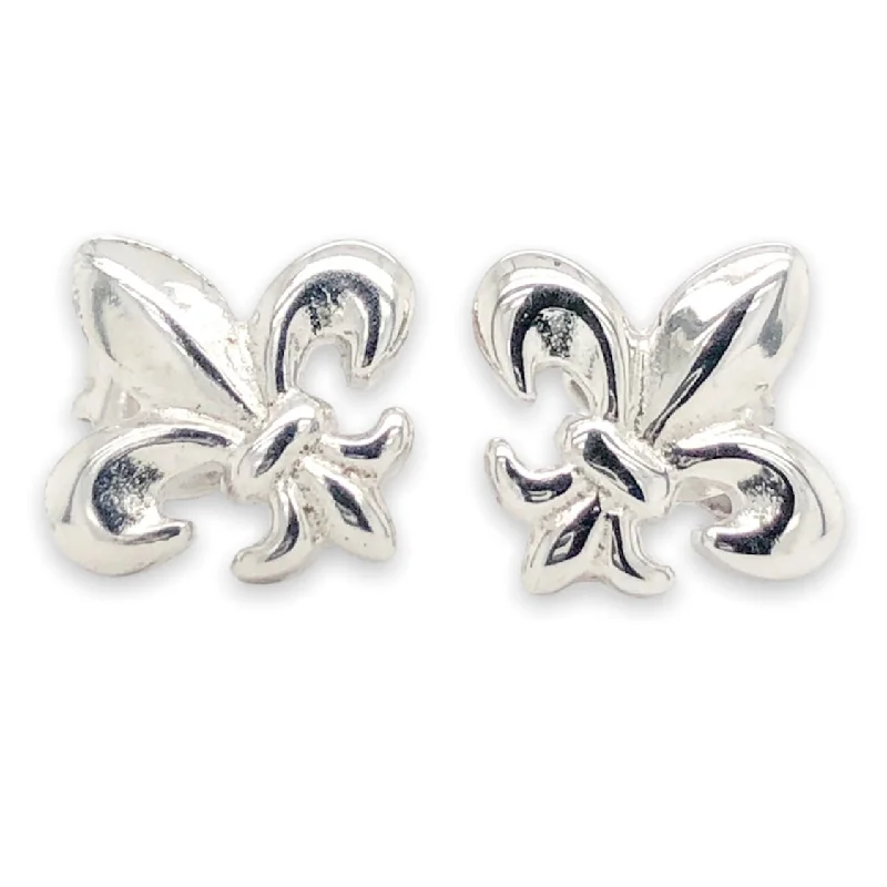 Best-Selling Jewelry Styles Now At Exclusive Discounts SS Fleur De Lis Stud Earrings Best-Selling Jewelry Styles Now At Exclusive Discounts SS Fleur De Lis Stud Earrings