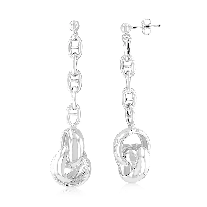 Discounted Luxury Jewelry – Shine Without The Splurge Sterling Silver Multiple Circles On Anchor Chain Drop Earrings Discounted Luxury Jewelry – Shine Without The Splurge Sterling Silver Multiple Circles On Anchor Chain Drop Earrings
