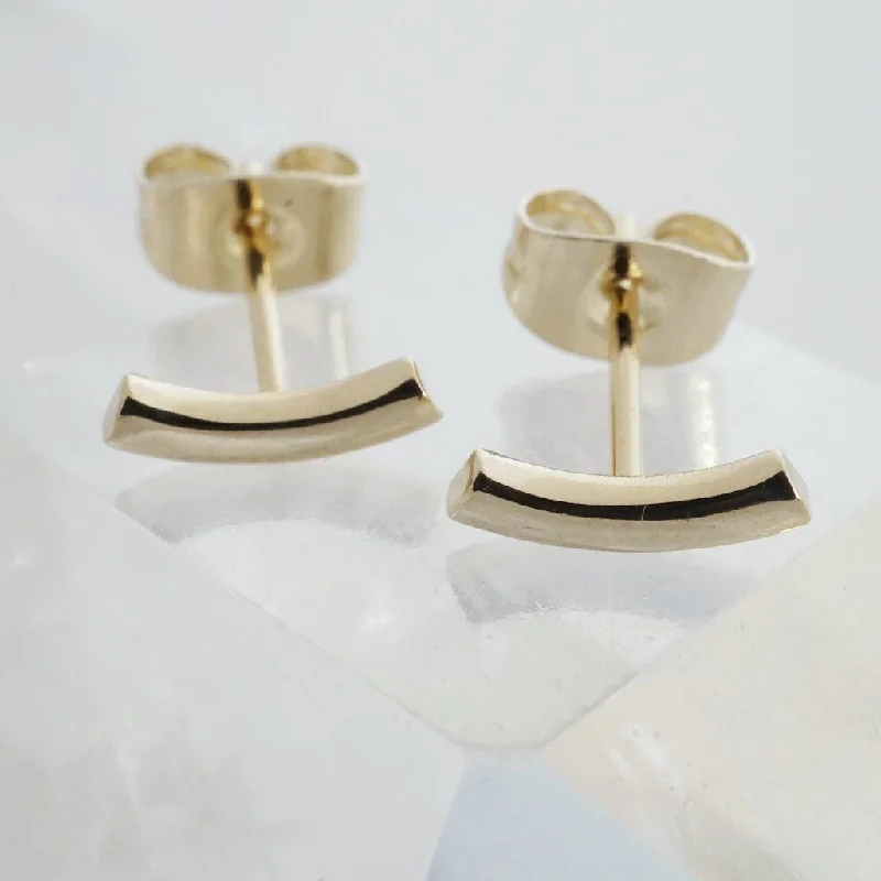 Shop Fine Jewelry With Exclusive Savings Tiny Arc Stud Earrings - Final Sale