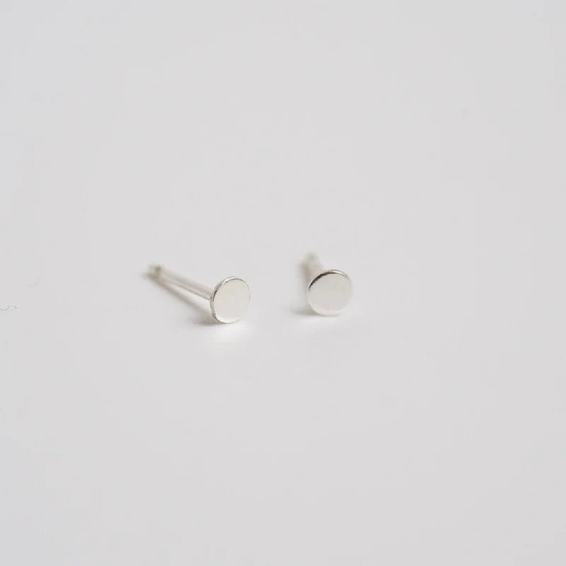 Exclusive Savings On Timeless Jewelry Pieces Tiny Circle Stud Earrings in Sterling Silver Exclusive Savings On Timeless Jewelry Pieces Tiny Circle Stud Earrings in Sterling Silver
