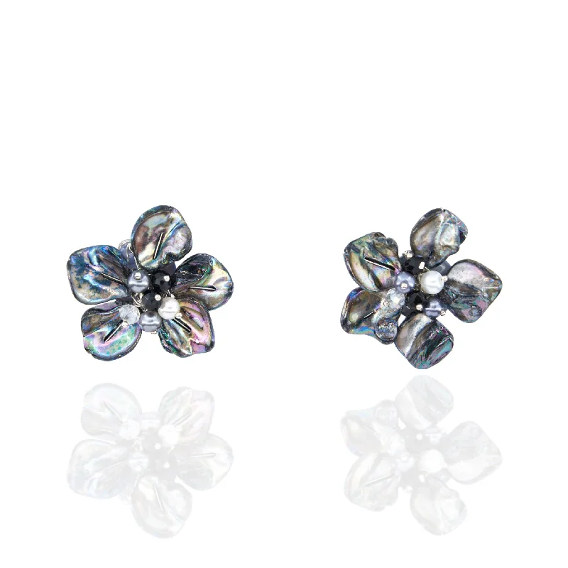 Get The Sparkle You Love At Prices You Adore Wisteria Semi Precious Earrings - Abalone