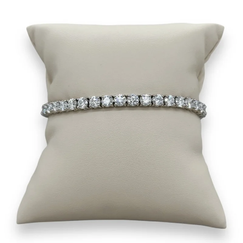 Exclusive Jewelry Sale – Grab Timeless Pieces Now 14K W Gold 12.17ctw E-F/VS1 Lab-Created Diamond Tennis Bracelet Exclusive Jewelry Sale – Grab Timeless Pieces Now 14K W Gold 12.17ctw E-F/VS1 Lab-Created Diamond Tennis Bracelet