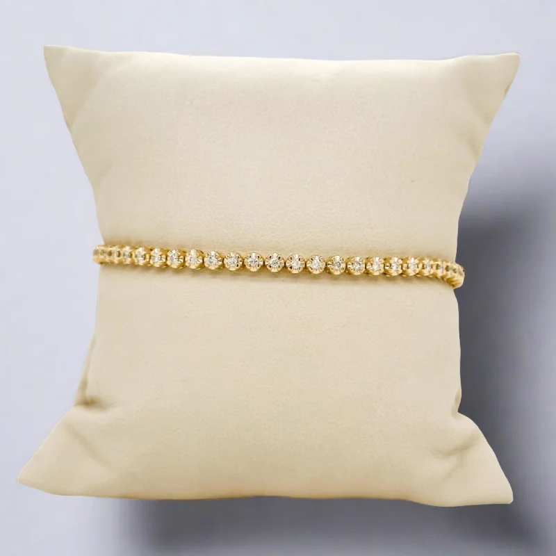Best-Selling Jewelry Styles Now At Exclusive Discounts 14K Y Gold 1.00cttw J/SI2 Diamond Tennis Bracelet Best-Selling Jewelry Styles Now At Exclusive Discounts 14K Y Gold 1.00cttw J/SI2 Diamond Tennis Bracelet