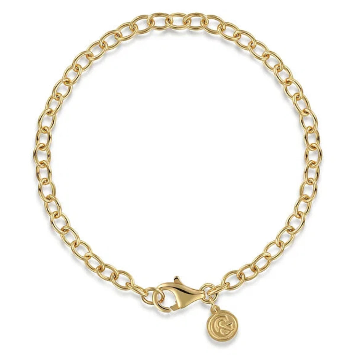 Seasonal Jewelry Sale – Upgrade Your Collection 14K Y Gold 7" 4mm Link Bracelet