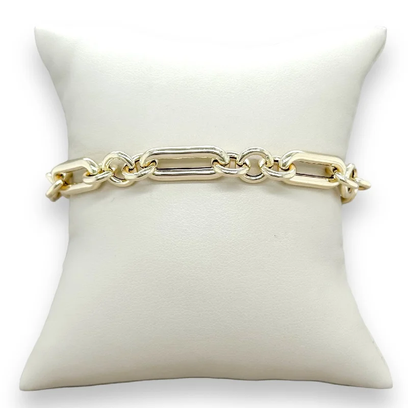 Limited-Time Jewelry Sale – Elegant Styles At Less 14K Y Gold 7.5" Ladies Link Bracelet Limited-Time Jewelry Sale – Elegant Styles At Less 14K Y Gold 7.5" Ladies Link Bracelet