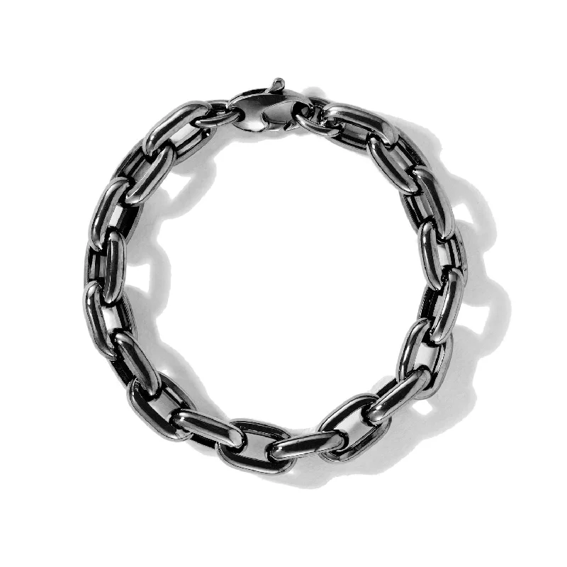 Luxury Jewelry Sale – Elegant Styles At Unbeatable Prices 18K Black Gold Bold Links Chain Bracelet Luxury Jewelry Sale – Elegant Styles At Unbeatable Prices 18K Black Gold Bold Links Chain Bracelet