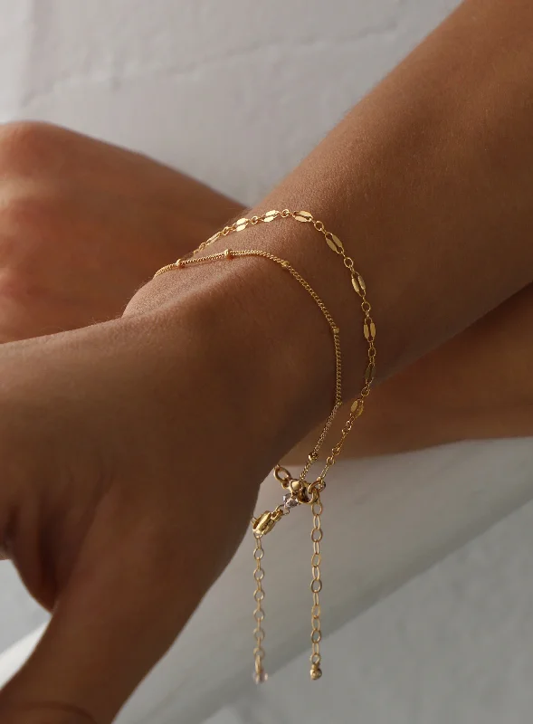 High-End Sparkle, Low-End Prices – Shop Now GOLD FILLED DAPPER CHAIN BRACELET