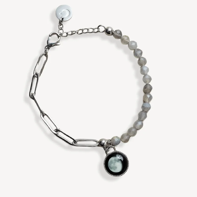 Last Chance To Grab Your Favorite Jewelry At A Discount Bhavana Crystal Bracelet- in Grey Agate Last Chance To Grab Your Favorite Jewelry At A Discount Bhavana Crystal Bracelet- in Grey Agate