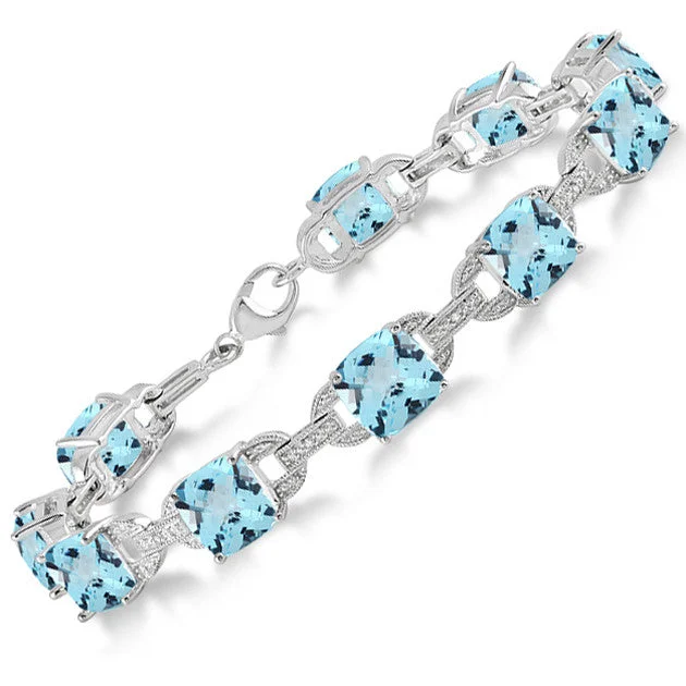 Grab Stylish Jewelry Before The Sale Ends Colorful Gemstone & Diamond Bracelet