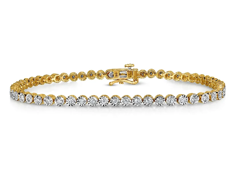 Luxury Handcrafted Jewelry For Elegant Looks Miracle Plate Diamond Bracelet