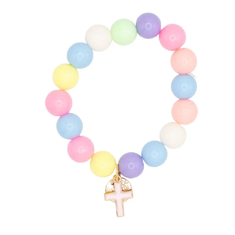 Jewelry Sale – Exclusive Styles At Lower Prices Cross Enamel Pink Charm on Colorful Beaded Stretch Bracelet Jewelry Sale – Exclusive Styles At Lower Prices Cross Enamel Pink Charm on Colorful Beaded Stretch Bracelet