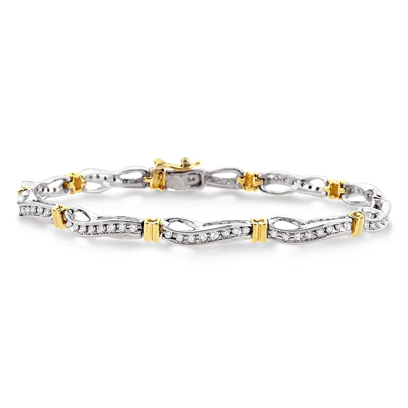 Adjustable Charm Bracelets For A Perfect Fit Diamond Ribbon Bracelet