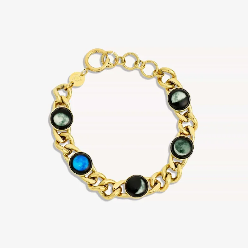 Grab Exquisite Jewelry At The Lowest Prices Five Moon Pleiades Bracelet in Gold