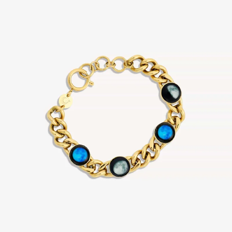 Must-Have Jewelry Pieces At Reduced Prices Four Moon Pleiades Bracelet in Gold
