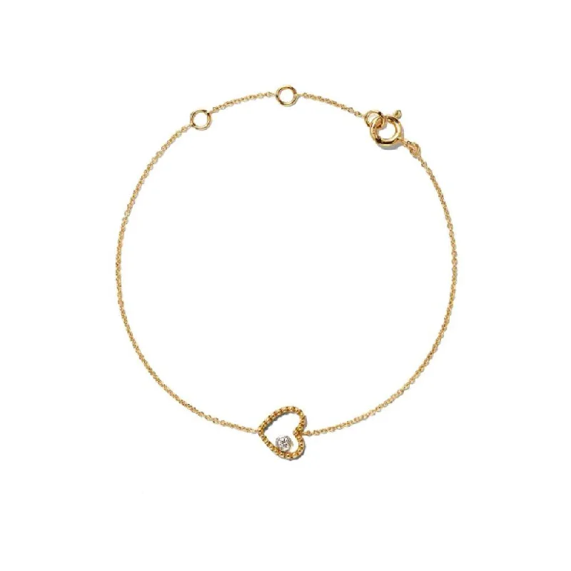 Don't Miss These Dazzling Jewelry Discounts Heart Beading Bracelet