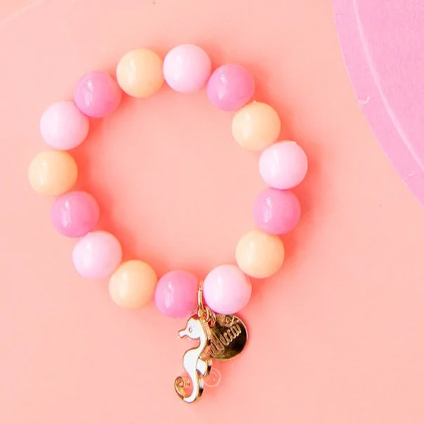 High-End Sparkle, Low-End Prices – Jewelry Sale Live Seahorse Enamel Charm on Stretch Beaded Children’s Bracelet High-End Sparkle, Low-End Prices – Jewelry Sale Live Seahorse Enamel Charm on Stretch Beaded Children’s Bracelet