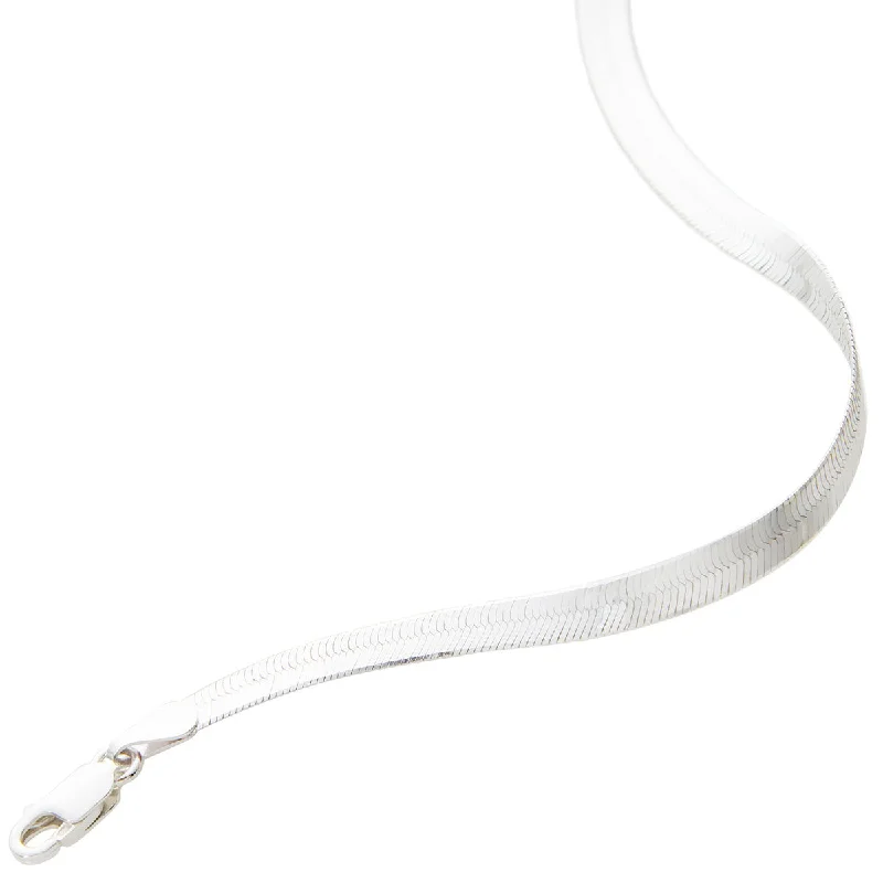 Flash Sale On Stunning Jewelry – Don't Miss Out Setrling Silver Herring Bone Bracelet- 4mm Flash Sale On Stunning Jewelry – Don't Miss Out Setrling Silver Herring Bone Bracelet- 4mm