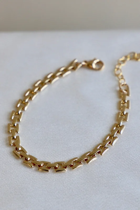 Romantic Heart-Shaped Jewelry For Special Gifts SIENNA CHAIN BRACELET