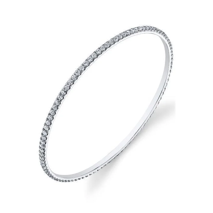 Luxury Jewelry Sale – Sparkle For Less Stackable Diamond Bangle Bracelet