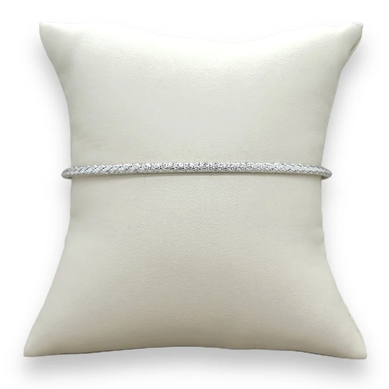 Exclusive Online Jewelry Sale – Don't Wait SS 2mm Mesh Cuff Bracelet