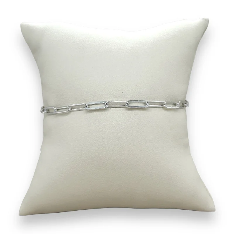 The Ultimate Jewelry Sale – Exclusive Styles At Great Prices Sterling Silver 3.2mm Paperclip Bracelet The Ultimate Jewelry Sale – Exclusive Styles At Great Prices Sterling Silver 3.2mm Paperclip Bracelet