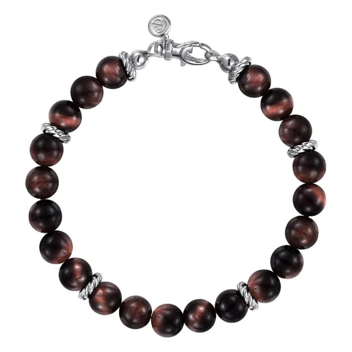 Gorgeous Jewelry, Limited-Time Savings SS 8" Tiger's Eye Beaded Bracelet