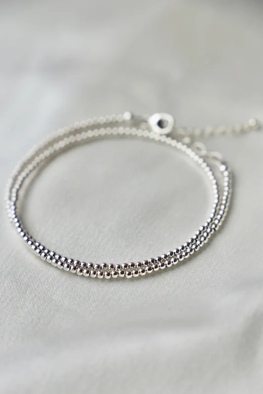 Seasonal Jewelry Sale – Upgrade Your Style Today STERLING SILVER DOUBLE WRAP BRACELET Seasonal Jewelry Sale – Upgrade Your Style Today STERLING SILVER DOUBLE WRAP BRACELET