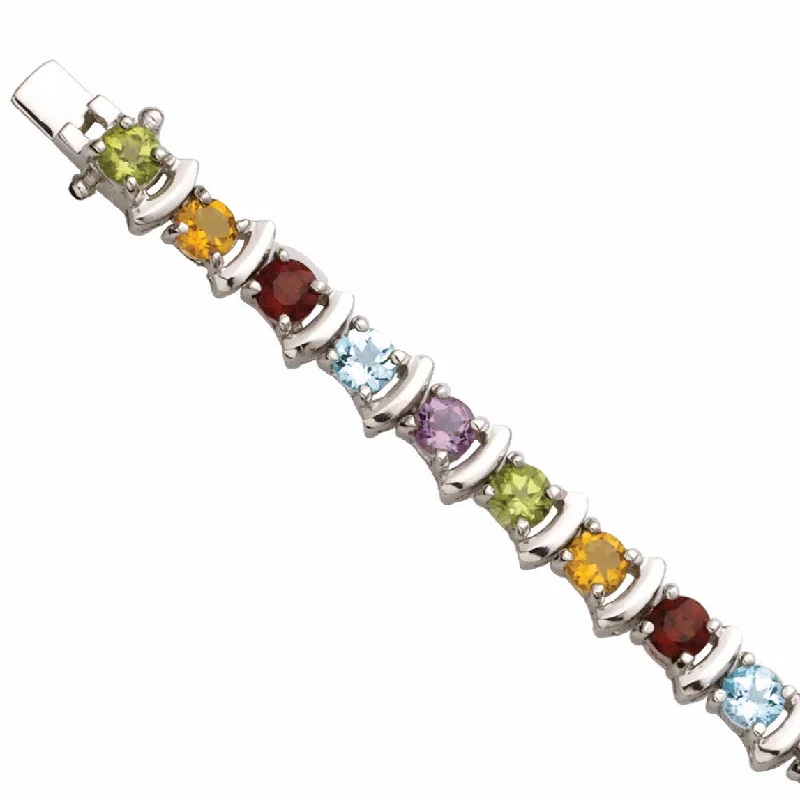 Sparkle More For Less – Jewelry Sale Happening Now Gemstone Link Bracelet