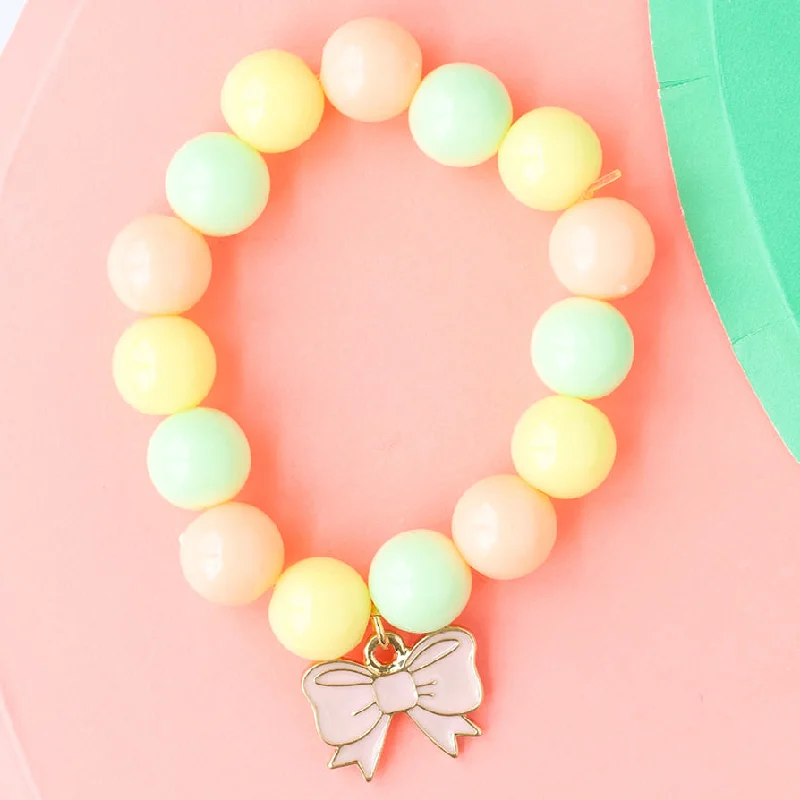 Exclusive Jewelry Markdowns – Limited-Time Offer Stretch Bead Bracelet Bow Charm Children's Jewelry Exclusive Jewelry Markdowns – Limited-Time Offer Stretch Bead Bracelet Bow Charm Children's Jewelry