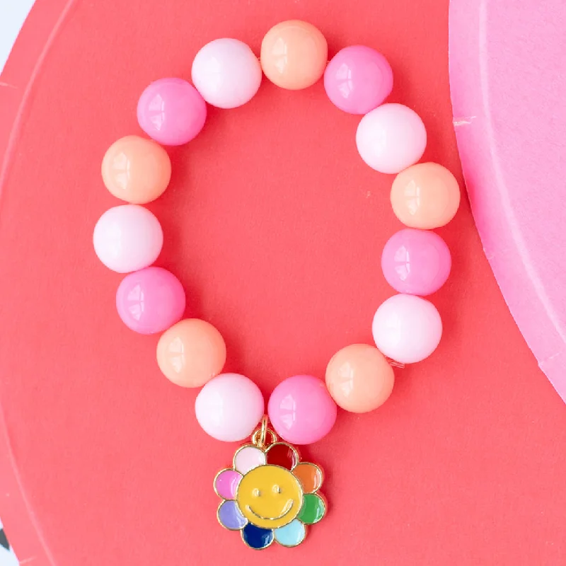 Handcrafted Beauty At Affordable Prices Stretch Bracelet Happy Daisy Enamel Children's Jewelry Handcrafted Beauty At Affordable Prices Stretch Bracelet Happy Daisy Enamel Children's Jewelry