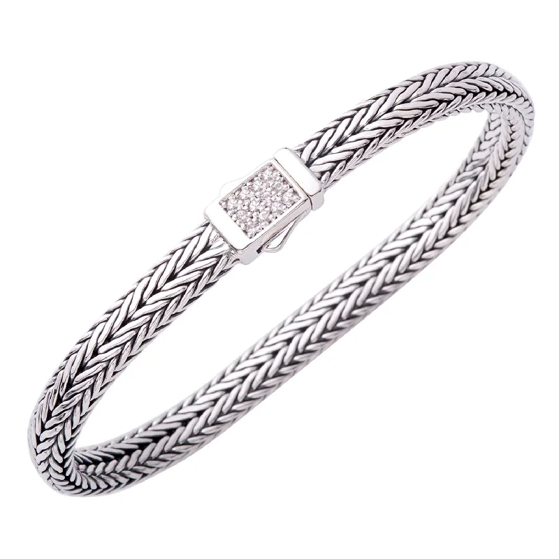 Chic, Trendy, And Affordable Jewelry Sale White Sapphire Bracelet