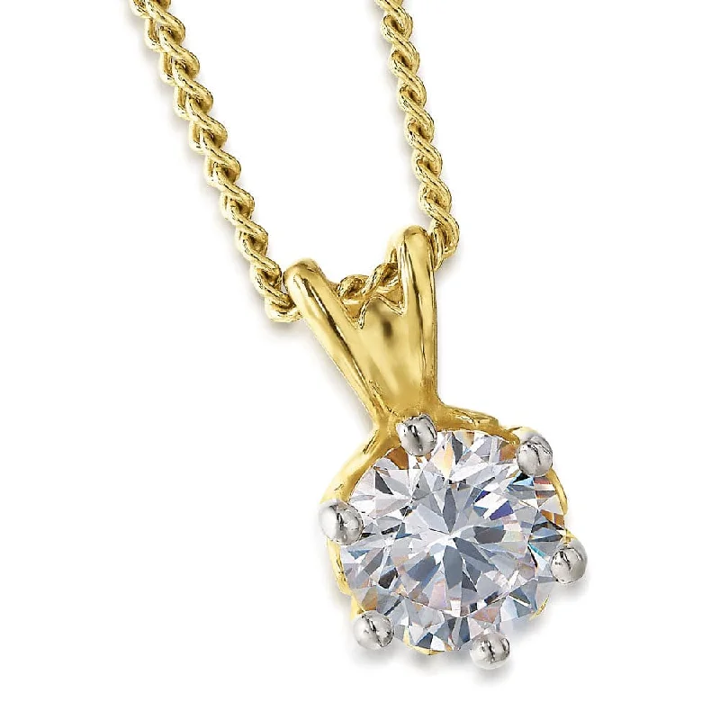 Exclusive Jewelry Offers – Sparkle For Less 1 ct. Tulip Pendant