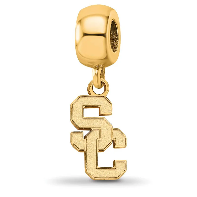 Last Chance To Shop High-End Jewelry At Markdown Prices 14K Yellow Gold Plated Sterling Silver Southern Calif SM Dangle Bead Last Chance To Shop High-End Jewelry At Markdown Prices 14K Yellow Gold Plated Sterling Silver Southern Calif SM Dangle Bead