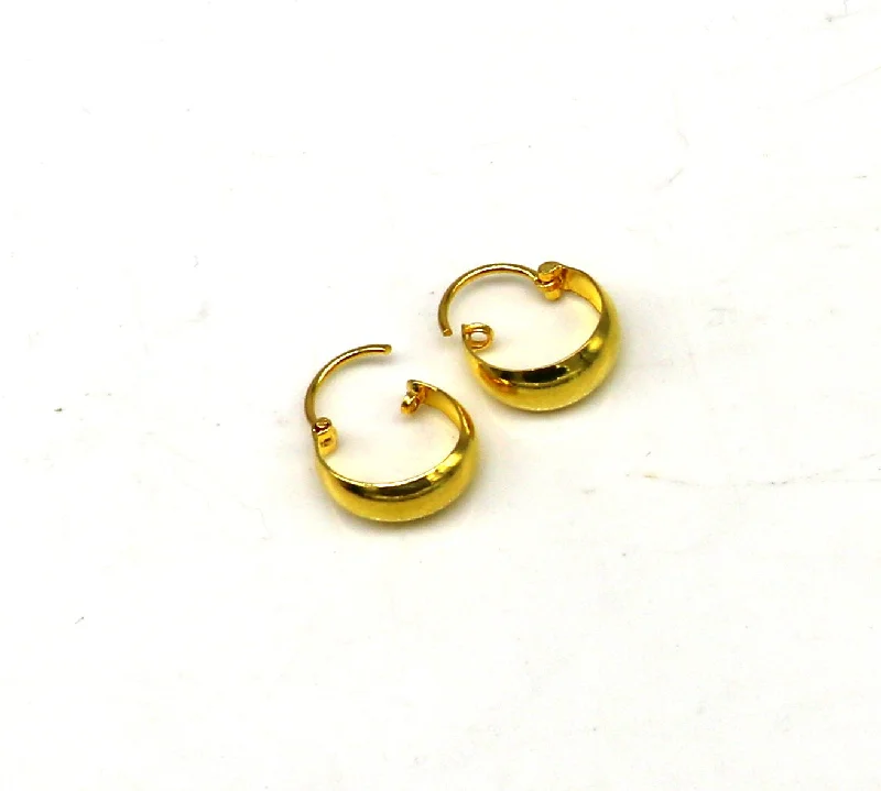 Fashion-Forward Jewelry At Exclusive Discounts 18kt yellow fine gold handmade customized hoops earring, excellent brides made clip on earring, Huggie Hoop Earrings jewelry ho65 Fashion-Forward Jewelry At Exclusive Discounts 18kt yellow fine gold handmade customized hoops earring, excellent brides made clip on earring, Huggie Hoop Earrings jewelry ho65