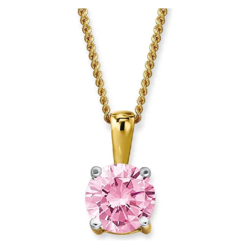 Shop Stylish Jewelry Now And Save Big 2 ct. Pink Ice Pendant