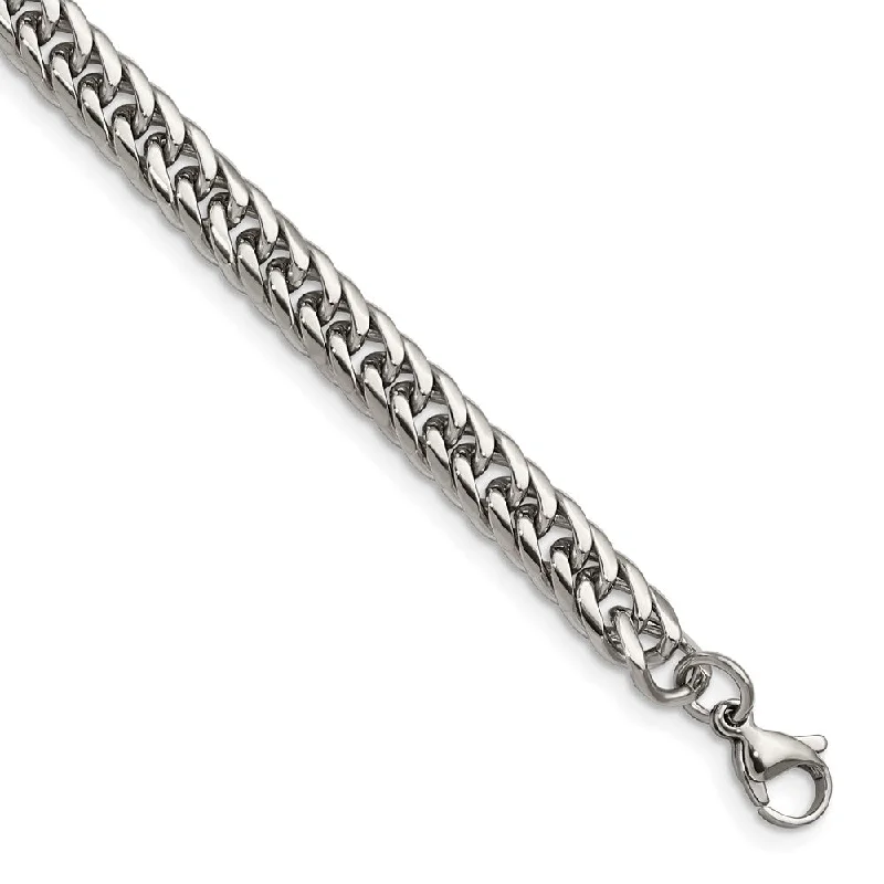 Jewelry Clearance Sale – Final Reductions 7.25mm Stainless Steel Rambo Double Curb Chain Bracelet, 9 Inch Jewelry Clearance Sale – Final Reductions 7.25mm Stainless Steel Rambo Double Curb Chain Bracelet, 9 Inch
