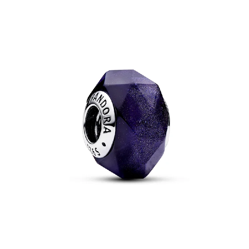 Jewelry Clearance – Final Chance To Save Big Faceted Blue Murano Glass Charm
