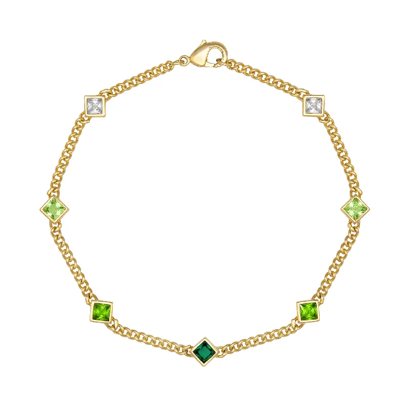 Aura Anklet - Green