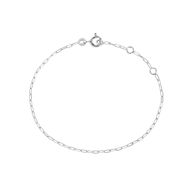 Garland Simple Silver Bracelet