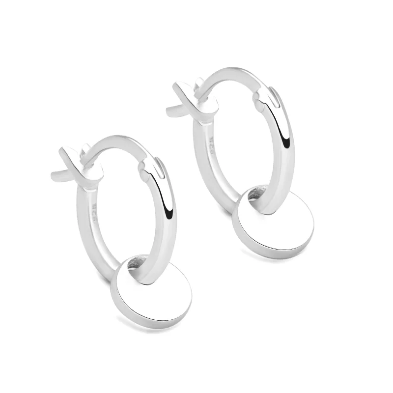 Personalized Jewelry Sale – Unique Gifts At Low Prices Coin Charm Hoops