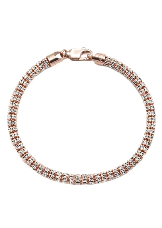 Best Jewelry Sale Prices – Limited-Time Offer Rose Gold Men's Ice Bracelet 10K/14K Best Jewelry Sale Prices – Limited-Time Offer Rose Gold Men's Ice Bracelet 10K/14K