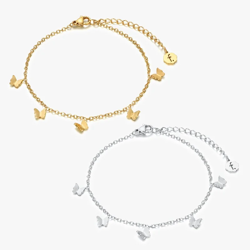 Dazzling Deals On Necklaces, Bracelets, And More Dangling Butterfly Anklet