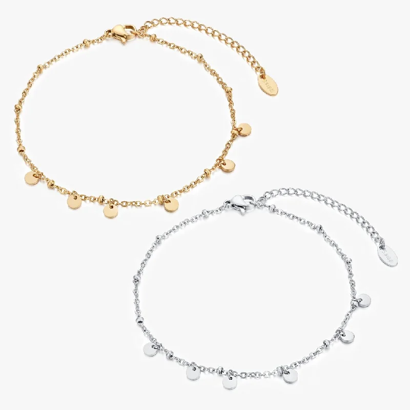 Limited-Time Jewelry Sale – Don't Miss Out On Dazzling Discounts Dangling Disks Anklet Limited-Time Jewelry Sale – Don't Miss Out On Dazzling Discounts Dangling Disks Anklet